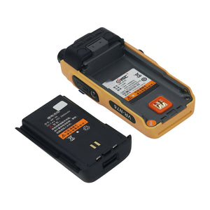 Ginkgo Yellow VR-N76 Portable Handheld Walkie Talkie UV Dualband IP67 Waterproof Outdoor Radio Bluetooth GPS Positioning