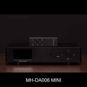 MUSETEC Black MH-DA006MINI Audio Decoder Bluetooth ES9039PRO DAC Built-in USB Digital Interface for Amanero