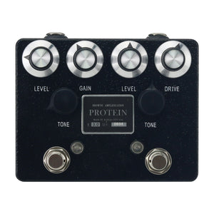 Black Dual Channel Electric Guitar Overdrive Distortion Single Effects Pedal for Browne Protein with Original LOGO