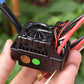 Second-hand Waterproof 2S-3S ESC Brushless ESC 60406 w/ Cooling Fan &amp; T Plug for KYOSHO Model Cars