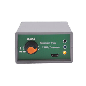 Green Version Portable Rechargeable Schumann Wave Generator Schumann Resonance for Sleep Aid/Water Processing