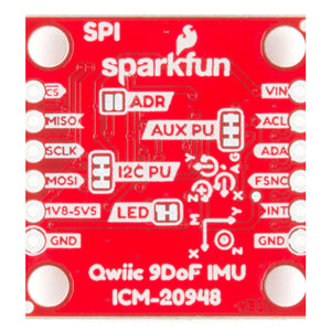 ICM-20948 (for QWIIC) 9-Axis IMU Module Breakout Board Motion Tracking for SparkFun 9DoF IMU Breakout
