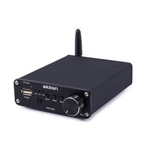 PDV20A HiFi Digital Power Amplifier TPA3116 Ultra-low Distortion Lossless Music Player Audio Decoder with 19V/3.4A Power Adapter