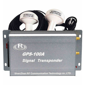 GPS-100A GPS Signal Repeater GPS Signal Booster Signal Transponder (with Mushroom-shaped TX Antenna)