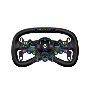 MOZA Vision GS 310mm/12.2&quot; Steering Wheel Racing Wheel Racing Simulator with 2.85&quot; Touch Screen