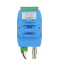 PH EC Temp Meter PH and EC Meter Water Quality Online Sensor w/ Screen and DIN Rail Module Enclosure