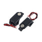 SimPlayer Aluminum Alloy Shift Paddles RC Game Simulation Steering Wheel Magnetic Paddles with Mount for Logitech/Thrustmaster