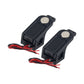 SimPlayer Aluminum Alloy Shift Paddles RC Game Simulation Steering Wheel Magnetic Paddles with Mount for Logitech/Thrustmaster