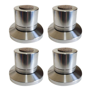 4PCS Stainless Steel FE Large Audio Stand Spike Shock-absorber Foot Pad for Audio Speakers/Amplifiers