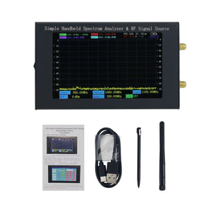 ZQ6 6G Simple Handheld Spectrum Analyzer &amp; Tracking Generator &amp; Signal Source w/ 4.3" Touch Screen