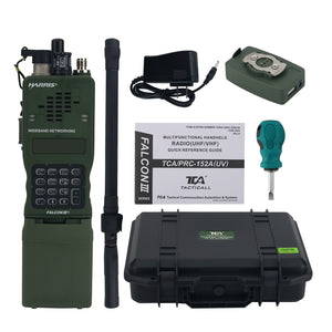 TCA/PRC-152A Remastered GPS Version Aluminum Alloy Multifunctional Tactical Walkie Talkie KDU Controller