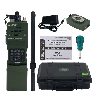 TCA/PRC-152A Remastered GPS Version Aluminum Alloy Multifunctional Tactical Walkie Talkie KDU Controller