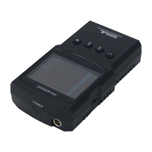 PHONIC PAA3X High Precision Handheld Audio Spectrum Analyzer Support Screenshot Balanced XLR Input/Output