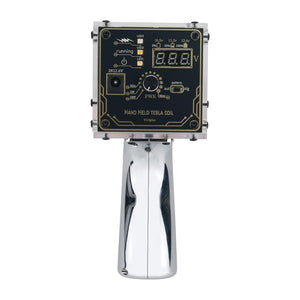 Third Generation Plus Enhanced Version Tesla Coil Gun Handheld Magnetic Energy Generator with Power Adapter