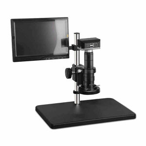 SHL-10A-5609# 21-135X 2K Digital Microscope Video Microscope (w/ 10&quot; Screen) for PCB Circuit Boards