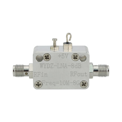 WYDZ-LNA-10M-8G-8dB RF 10MHz-8GHz Wide Band Amplifier Excellent Flatness Low Noise Amplifier with SMA Female Connector
