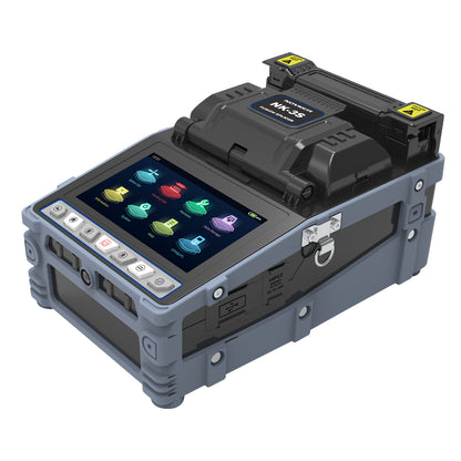 NK-3S Optical Fiber Fusion Splicer 320X 7S Fast Welding Dual Theme Modes with 4.3-inch HD Touch Screen