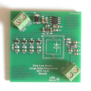 Very Low Noise Large Area Photodiode Amplifier Module (Only Circuit Board) Produced by Steady