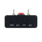 DIH-1 Multifunctional Radio Microphone Radio Accessory for XIEGU Shortwave Radio Support External Speaker/Headphone