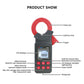 ETCR6640 AC Clamp Meter 0.00mA-300A High Accuracy Digital Ammeter LCD Display for Current Leakage Detection