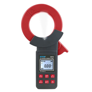 ETCR6670 AC Clamp Meter 0.00mA-1200A High Accuracy Digital Ammeter LCD Display for Current Leakage Detection