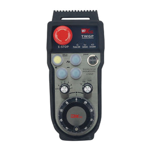 CTWGP 6-Axis CNC MPG + Receiver 433MHz Wireless Handwheel 100PPR 40M Manual Pulse Generator for SIEMENS/FAGOR/MITSUBISHI/FANUC
