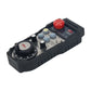 CTWGP 6-Axis CNC MPG + Receiver 433MHz Wireless Handwheel 100PPR 40M Manual Pulse Generator for SIEMENS/FAGOR/MITSUBISHI/FANUC