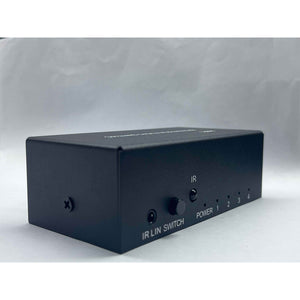 HiFi Bi-directional Lossless Audio Signal Switch Stereo RCA 4-IN 1-OUT/1-IN 4-OUT Support Remote Control