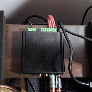 M-008 TDA7850 High Performance Portable Mini 4-Channel Power Amplifier 50Wx4 Output with 24V/6.6A Power Adapter