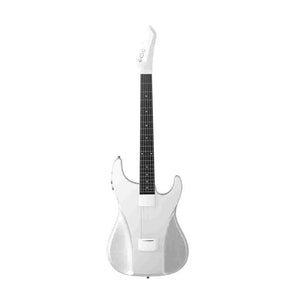AG01 Smart Guitar Painless Guitar (White) w/ Silicone Strings Detachable Fretboard &amp; Headphone Jack