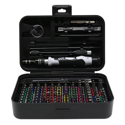YDL-21132 132-in-1 Precision Screwdriver Set with 108pcs Bits &amp; Magnetic Storage Box &amp; Magnetizer