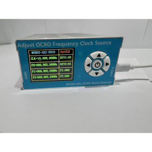 10M 0.1ppm OCXO Adjustable Frequency Standard 2.5K-200M Clock Source Module w/ SMA Female Connectors