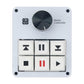 White Qlab Controller Media Controller for Hirender p1/Qlab/Sports Sounds Pro/Foobar2000/Kugou Music