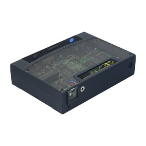 3D Printed Mini Saturn Game Console with 2 Lights (1 Blue &amp; 2 Black Buttons) for SAROO HDLoader