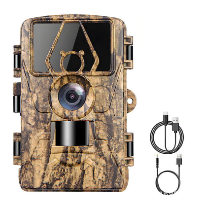 PR801 60MP 8K IR Camera Outdoor Night Vision Camera PIR Camera w/ 2&quot; Screen &amp; IP66 Waterproof Rating