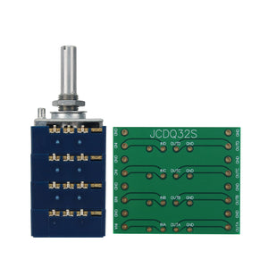 Original RK27 100K Potentiometer Quad-Unit Stereo Potentiometer for ALPS Mid-Range &amp; High-End Amp