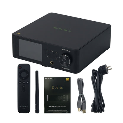SMSL DP5 SE HiFi Network Music Player Digital Headphone Amplifier Streaming Decoder High Resolution DAC