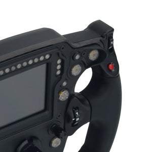 RS16 FORMULA Advanced Game Steering Wheel Racing Game Simulator with 4.3-inch Display Screen for Roter Stier