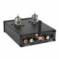 BX1 Hifi Bluetooth Tube Preamplifier Tube Preamp (Black) w/ GE5654W Tubes for Amps &amp; Active Speakers