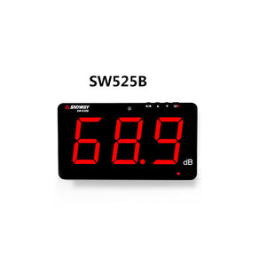 SW-525B SW525B 30-130dB Noise Meter Wall Mounted Decibel Meter (Data Storage &amp; USB Communication)