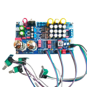 L6-GE 5654 Electronic Tube HiFi Preamplifier Tone Board AD847 Operational Amplifier with Extension Cable