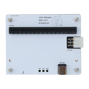 HL65 Graphic Card Dock External GPU Expansion Dock PCIE 16X Slot with 1m Thunderbolt4 Cable and ATX Bracket