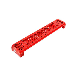 Angeleyes XY-240608 (Red) 17.3&quot; Dovetail Plate Dovetail Mounting Plate w/ Wide Rail for C925/C925HD