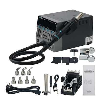 SUGON 3M8650 Desoldering Station with Hot Air Gun 1300W 220V Desoldering Machine for Motherboard Maintenance