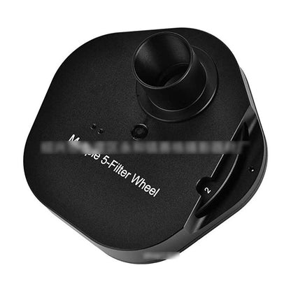 Metal 1.25-inch Manual Filter Wheel Multiple 5-Filter Wheel High Quality Accessory for Astronomical Telescope
