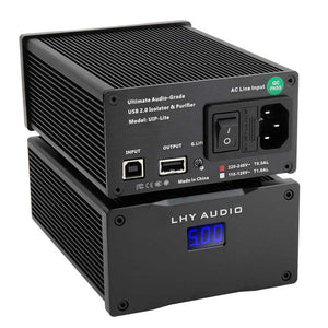 110V UIP-Lite USB2.0 HiFi Isolation Power Purifier Built-in 25W DC Linear Power Supply for Signal Filtering
