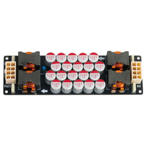 PCHIFI CPU 8Pin 1-Channel DC Power Filter Board L-C-L 30A Filtering for Digital Broadcasting Motherboard