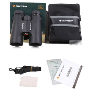 Original Outland X 10x25 Binoculars Outdoor Roof Binoculars (Black) Waterproof &amp; Fogproof for Adults