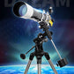 Deluxe 80EQ Astronomical Telescope 80mm/3.15&quot; Refractor Telescope w/ EQ2 Equatorial Mount for Celestron