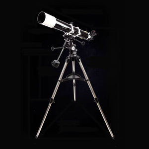 Deluxe 80EQ Astronomical Telescope 80mm/3.15&quot; Refractor Telescope w/ EQ2 Equatorial Mount for Celestron